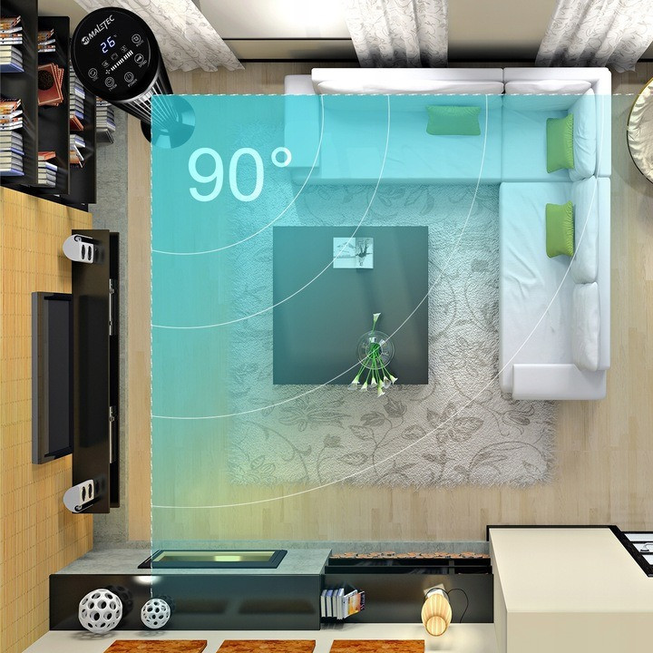 Вентилятор колонный с ионизацией MalTec WK500Wt-ION (Польша) Киев - изображение 10