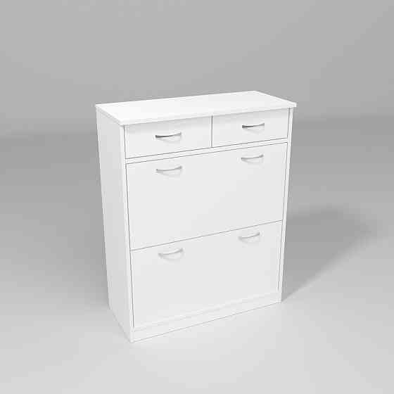 Тумба для обуви №4, Белый, 800/350/1010 Львов