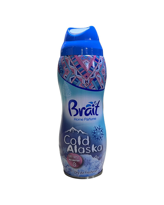 Сухий освіжувач повітря аерозоль Brait Холодна Аляска 300 мл Виноградов - изображение 3
