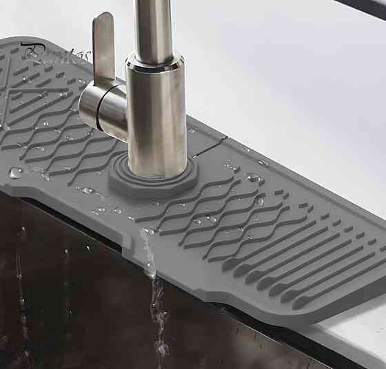 RB2 силіконовий килим для мийки сірий VALESO 43*15 Коломыя