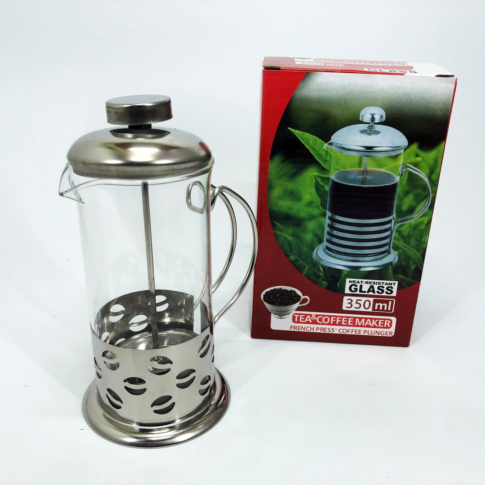 Чайник заварювальний френч прес Unique, Багаторазовий френч-прес, Френч-прес для ароматного чаю FB-49 Івано-Франківськ - фото 6