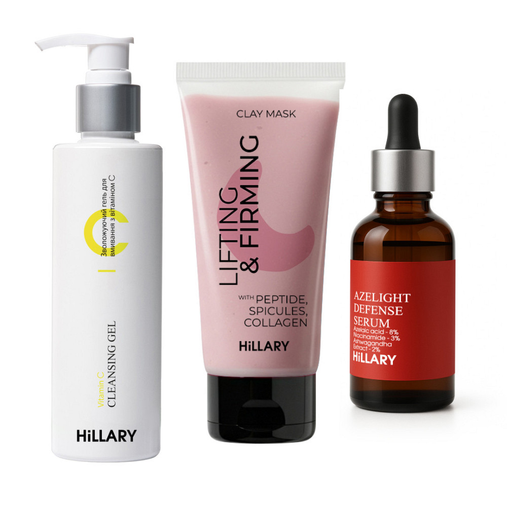 Комплекс для лифтинга и восстановления упругости кожи лица и шеи Hillary Face & Neck Firming & Lifting Complex Киев - изображение 1