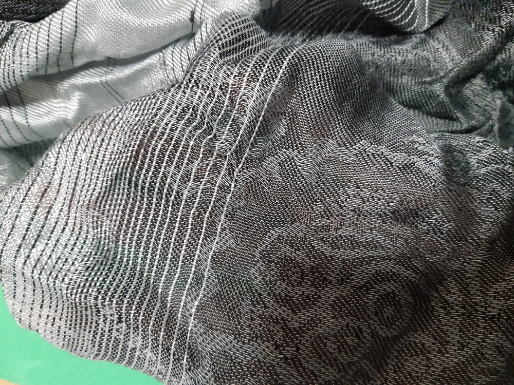 Шарф серого цвета - размер шарфа приблизительно 160*60см, 100% полиэстер Киев - изображение 4