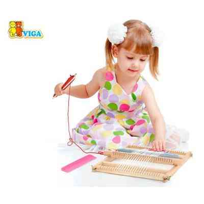Набор для творчества Viga Toys Ткацкий станок (58392) Винница