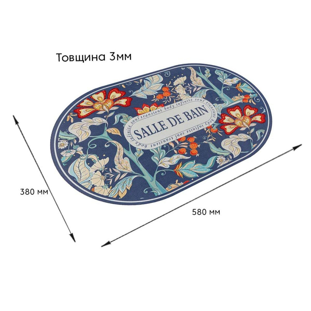 Вологопоглинаючий килимок 38х58х3мм (D) SW-00002559 Київ - фото 3