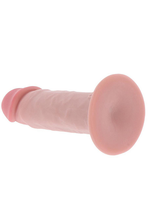 Фалоімітатор реалістичний на присосці TOY JOY Deluxe Dual Density, 15 × 4 см Sex Aura Київ - фото 8