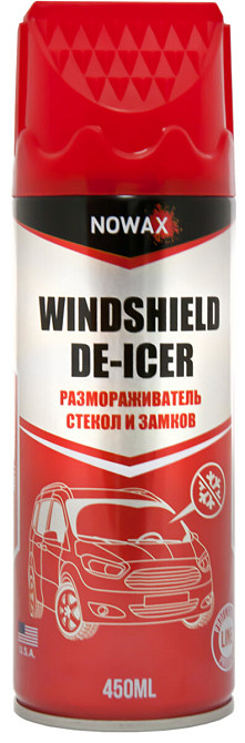 Розморожувач лобового скла Nowax Windshield De-Icer, 450мл Київ - фото 1