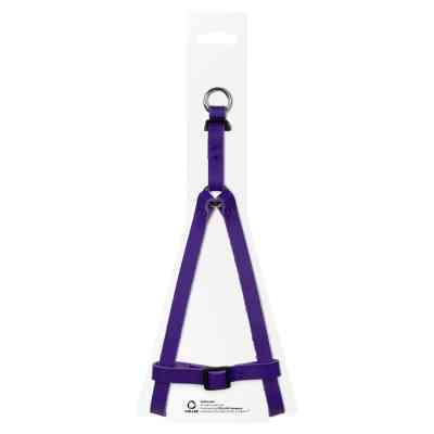Шлея для котів WAUDOG Classic з QR паспортом XS Ш 10 мм В=С 28-40 см фіолетова (60109) Вінниця