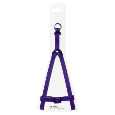 Шлея для котів WAUDOG Classic з QR паспортом XS Ш 10 мм В=С 28-40 см фіолетова (60109) Вінниця - фото 2