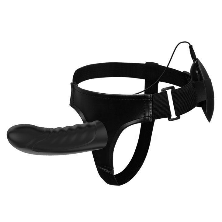 Страпон - Pretty Love Marvin Vibrating StrapOn Harness Black, 16.2 см Sex Aura Київ - фото 10