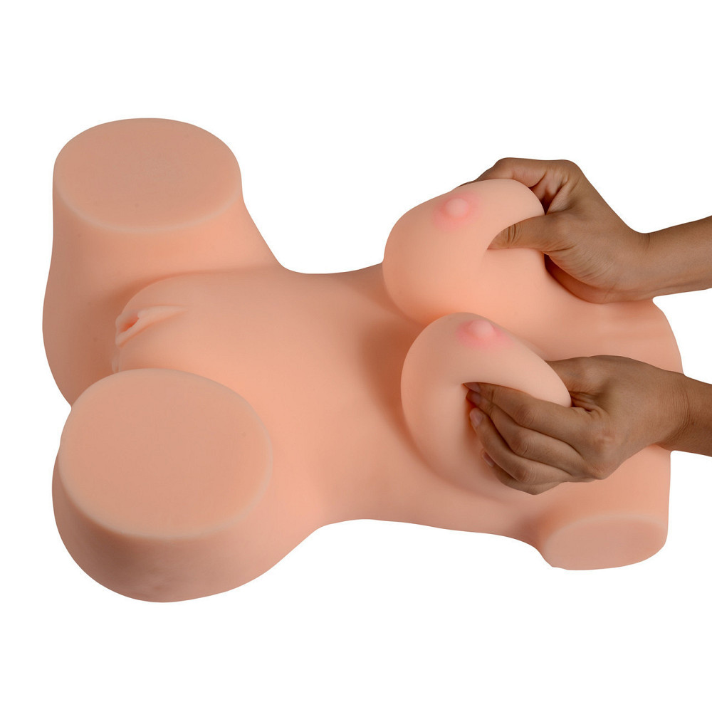 Реалистичное тело-торс Anica Solid Silicone Sexy Doll   L анус-вагина без вибрации телесный Sex Aura Киев - изображение 4
