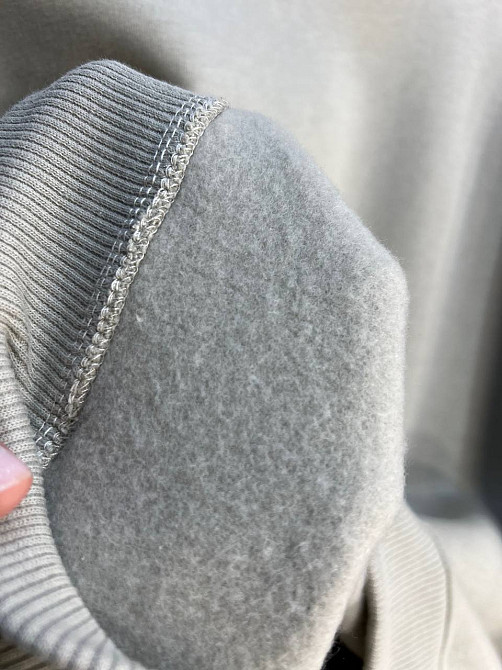 Світшот жіночий Pepper&mint 24-14 базовий простий подовжений оверсайз темно бежевий, темно-бежевий, S Київ - фото 17