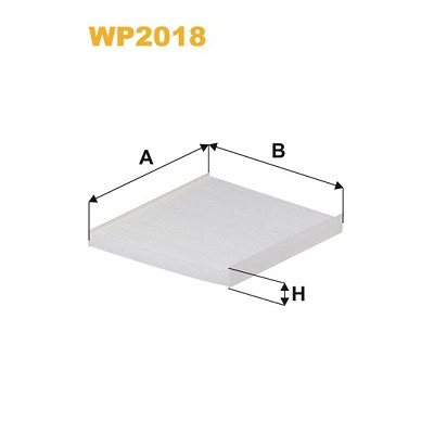 Фильтр салона Wixfiltron WP2018 Винница - изображение 1