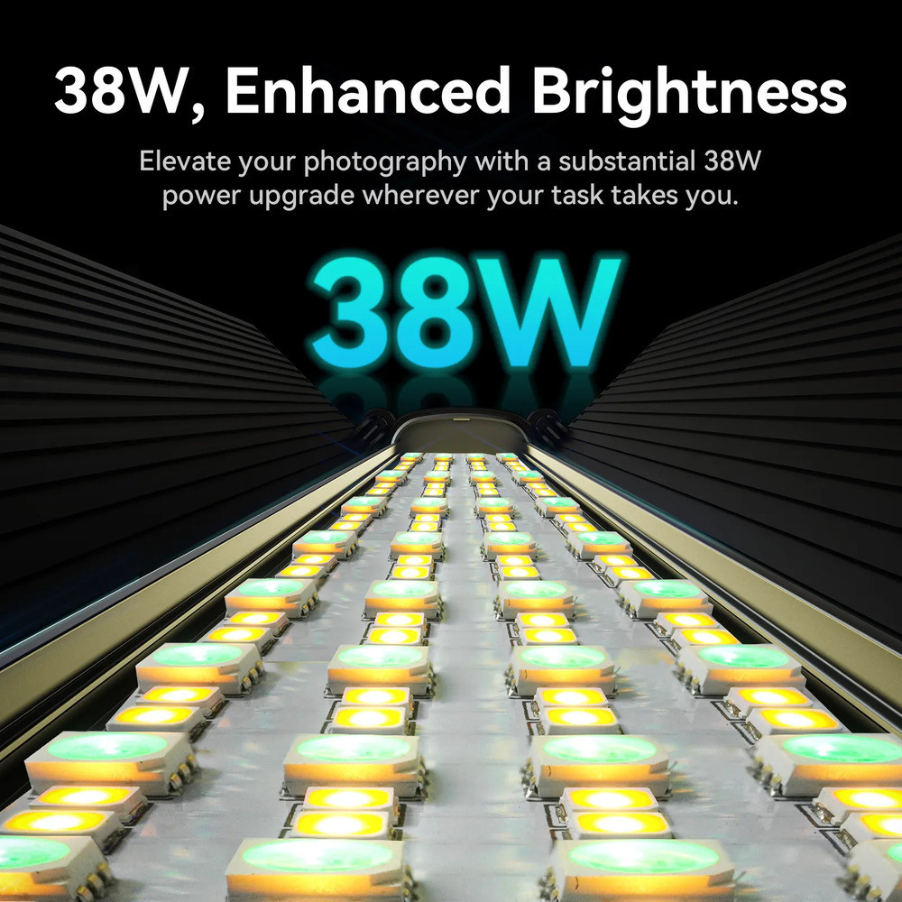 Видеосвет Ulanzi Vijim VL360 RGB Led Light, 38W (L058GBB2 VL360) Киев - изображение 9