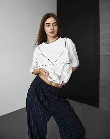 Футболка біла semi ВТ6338 Одеса