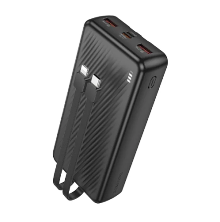 Портативная батарея Power Bank Borofone BJ57A 20000mAh Graceful 22.5W+PD20W (Черный) Винница