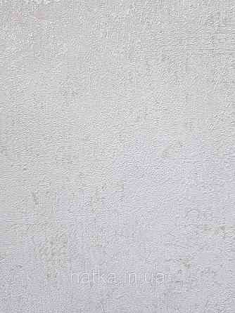 Шпалери вінілові на флізеліні метрові Sintra Edelina під штукатурку структурні білі сріблясті Київ
