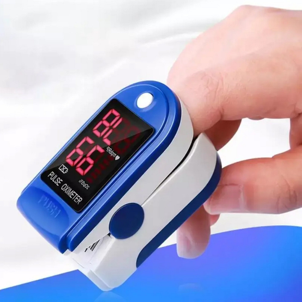 Портативний пульсоксиметр с цветным OLED дисплеем LK87 / Цифровой пульсометр-оксиметр на палец Киев - изображение 2