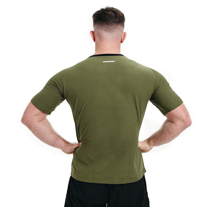Футболка чоловіча RDX M1 з ефектом сауні Army Green L Кам'янське - фото 2