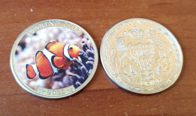 Наркондам 25 рупій 2023 МОРСЬКЕ ЖИТТЯ Полтава - фото 1