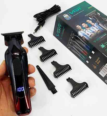 Профессиональная машинка для стрижки, триммер VGR с насадками, электробритва. Харьков
