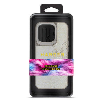 Чехол для мобильного телефона Harder Snake Pattern Apple iPhone 14 Pro White Cream (ARM76807) Винница - изображение 3