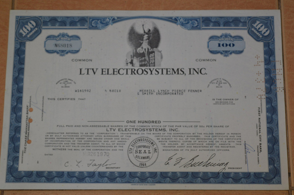 Акция. США. 1970 год №8018 (Б-1) Полтава - изображение 1