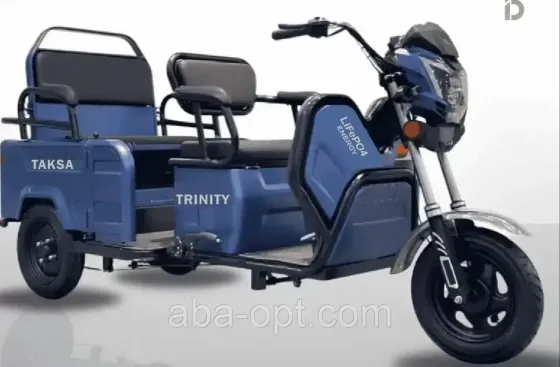 Електричний вантажний трицикл ID CARGO S 1500W-72V-20Ah LiFePO4 шини 10«/10» купити дешево в Україні Одеса