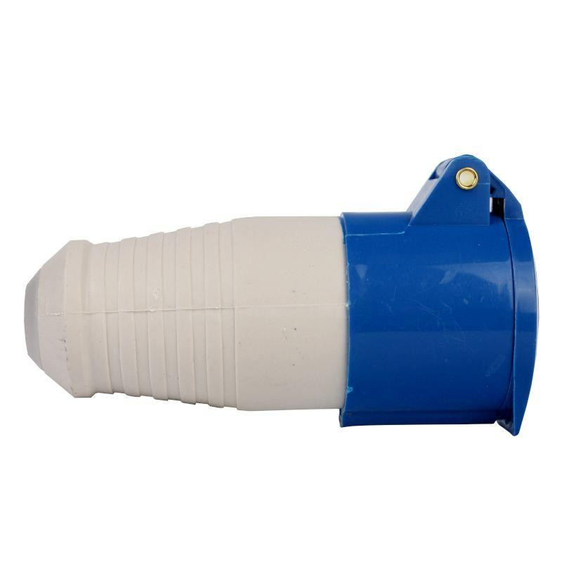 Разъем силовой штепсельный переносной 3x16 2P+PE, 16А, 220-250 В, IP44 Днепр - изображение 4