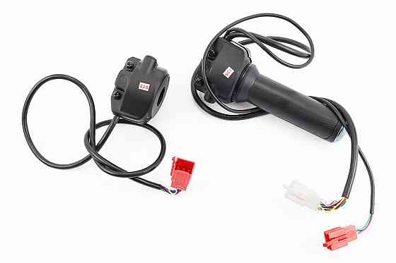 Ручки газу + перемикач Л+П MAX Бершадь