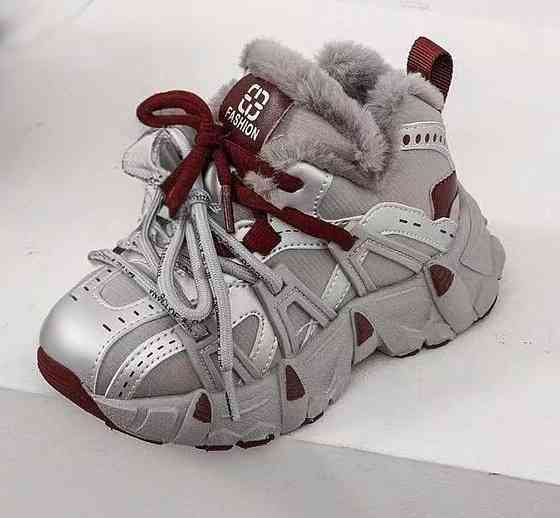 Детские зимние кроссовки для девочки 32,33,34,35,36,37 Николаев