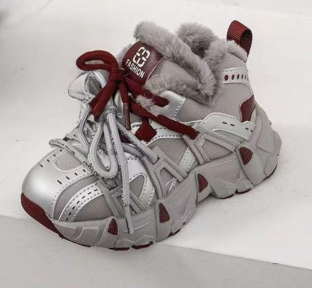 Детские зимние кроссовки для девочки 32,33,34,35,36,37 Николаев - изображение 2