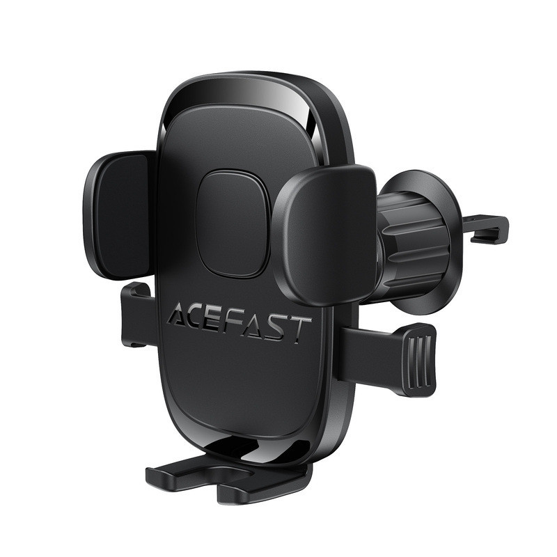 Автотримач для телефона ACEFAST D56 one-key lock car holder for air vent Black Одеса - фото 1