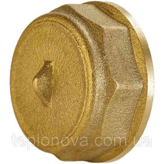 Заглушка латунна 1| ВР штампована А1009А VA Чернівці