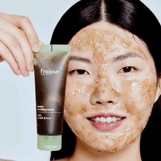 Гелевая маска со спикулами для сужения пор Heartleaf Pore Melting Gel Fraijour 75 мл Киев
