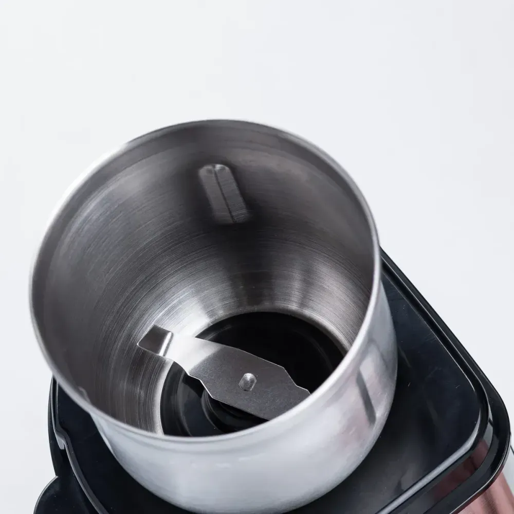 Електрична кавомолка Sokany SK-3020S 200Вт, ємність чаші 90г, сталевий корпус та безпечний механізм Одеса - фото 5