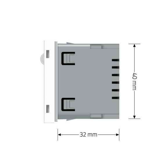 LIVOLO Механізм прохідний автоматичний світильник для сходів підлоги датчик руху темряви, білий Коломыя