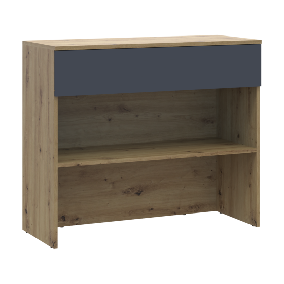 Тумба для обуви Doros Сплит 94х39х80 см Дуб артизан/Графит (DRS-011461) Днепр