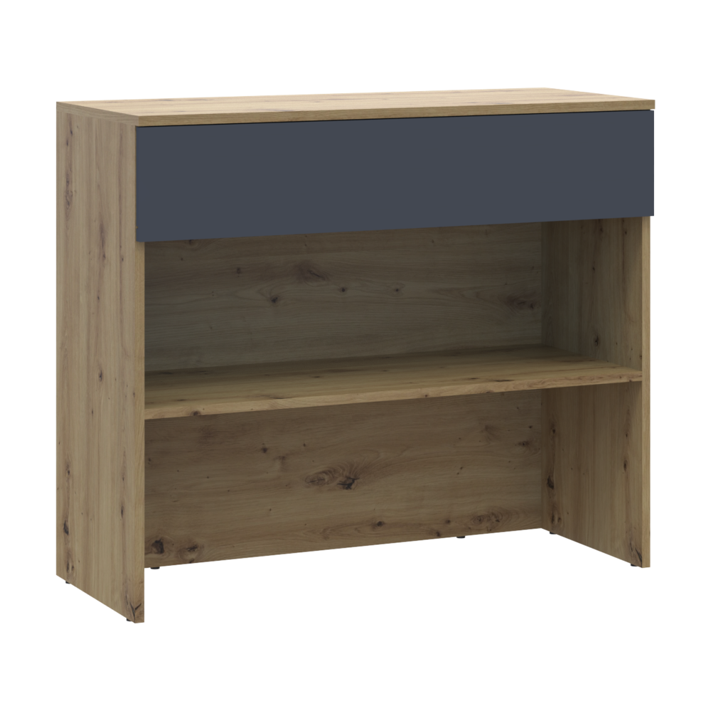 Тумба для обуви Doros Сплит 94х39х80 см Дуб артизан/Графит (DRS-011461) Днепр - изображение 4