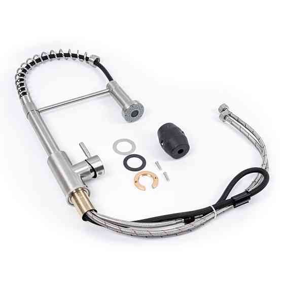 PLATINUM Змішувач кухонний з пружиною Valeso FR56 Київ