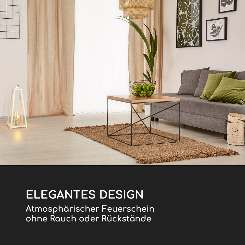 Этаноловый фонарь Fiamme Triangolo, 2 горелки из нержавеющей стали, 0,3 литра, время горения 4 часа, белый Ровно - изображение 3