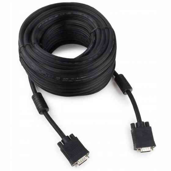 Кабель VGA 15M-15M,20.0 м Cablexpert з феритами, екранований (CC-PPVGA-20M-B) Киев