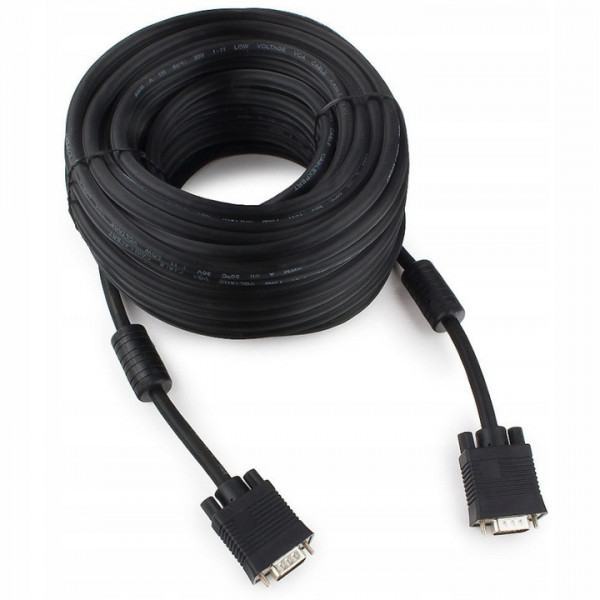 Кабель VGA 15M-15M,20.0 м Cablexpert з феритами, екранований (CC-PPVGA-20M-B) Киев - изображение 4