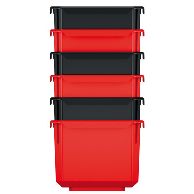 Ящик для інструментів Kistenberg набір ємностей 6 шт, 140*75*280, X Block, KXBS148 (KXBS148) Вінниця - фото 1