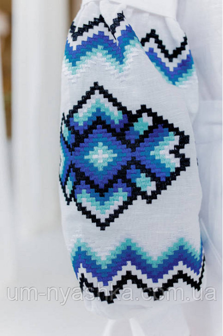 Жіноча вишита сукня на льоні Христина р. L Кривий Ріг - фото 4