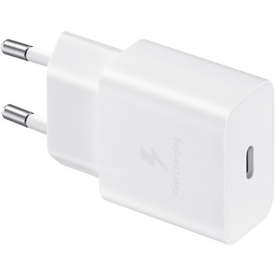 Зарядное устройство Samsung USB-С 15W White + Cable USB-C 1m (EP-T1510XWEGEU) Винница - изображение 3