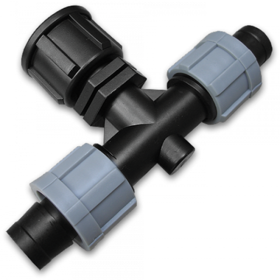 Трійник крапельна стрічка х2 / різьба внутрішня 1/2", DSTA05-12L Київ