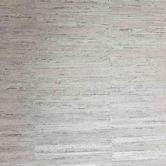 Шпалери флізелінові еко Rasch Kerala 0.53х10 м горизонтальні смужки сіро зелені сріблясті ефект потертості Київ