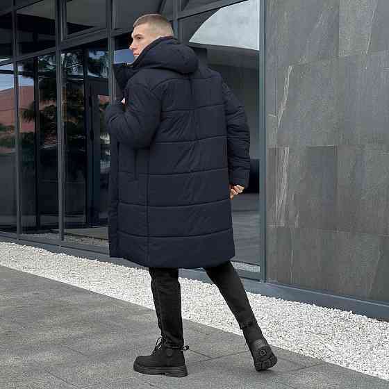 Темно-синяя зимняя куртка для мужчин Pobedov Legas Киев