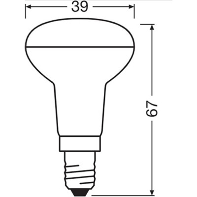 Лампочка Osram LED R39 25 36 1,5W/827 230V E14 (4058075433243) Вінниця - фото 3